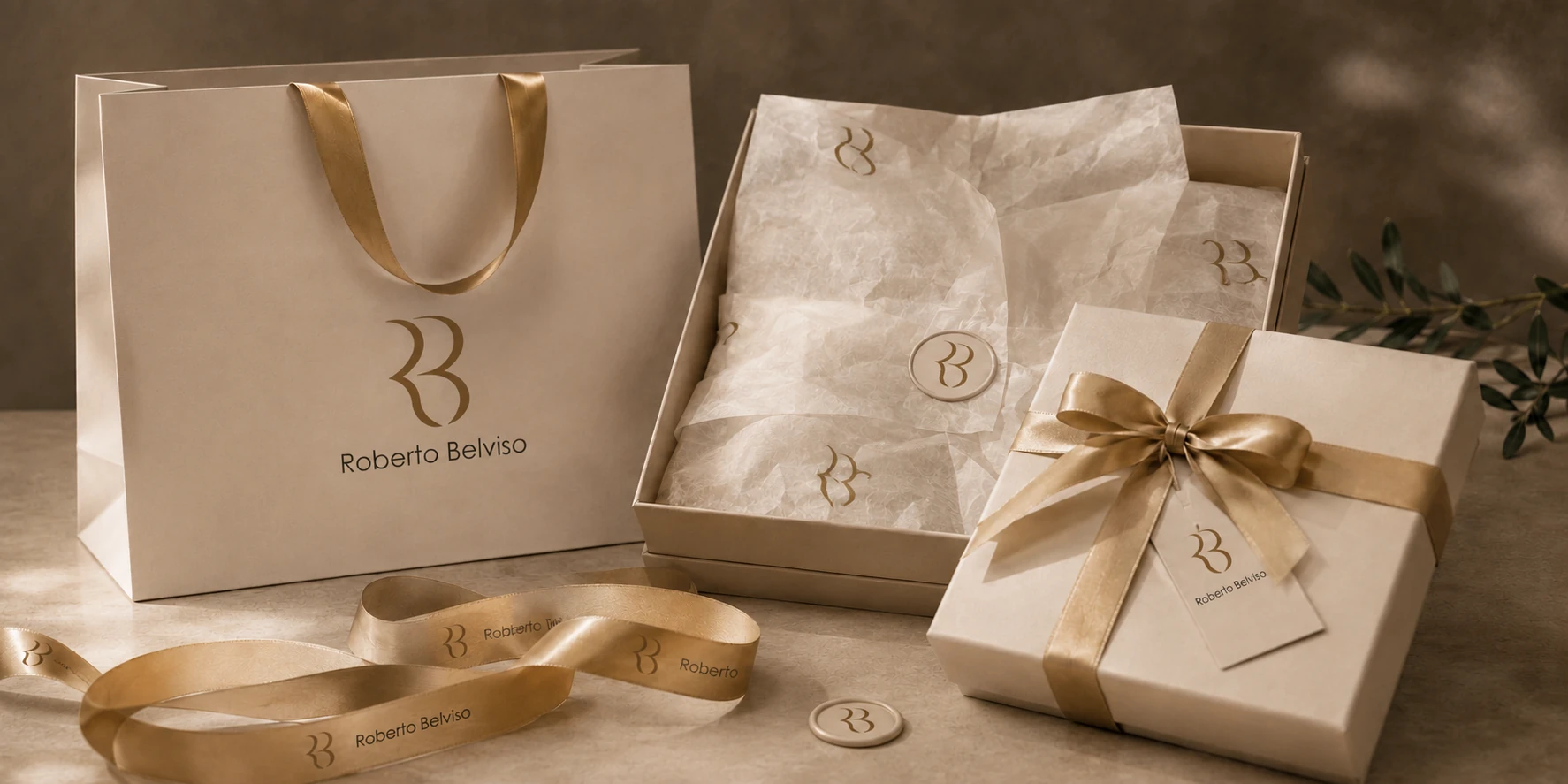 Immagine illustrativa di shopper e scatola
